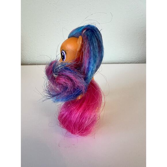 My Little Pony MLP G4 Scootaloo Cutie Mark Crusader Brushable Rainbow 2010 - Picture 2 of 6